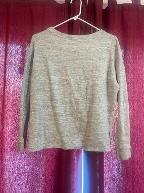 Calvin Klein athletic sweater white size small